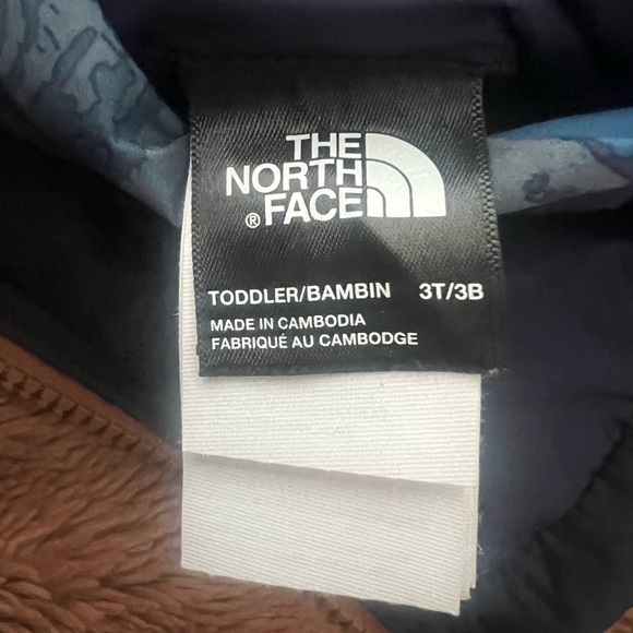 The North Face Reversible Winter Coat Sz 3T. Perfect for Winter - Picture 3 of 6
